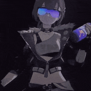 a cartoon character holding a bottle that says " yell " on it