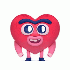 Heart Hi GIF - Heart Hi Bouncing Heart GIFs