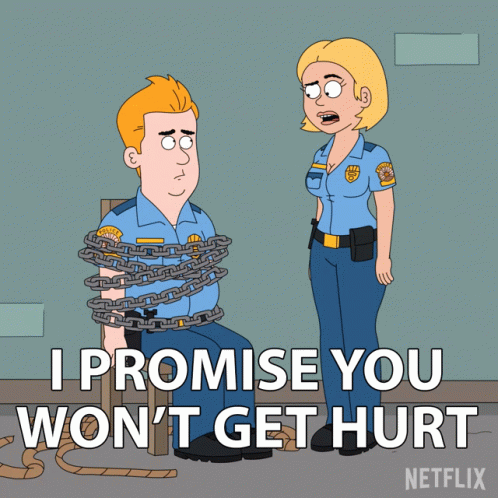 I Promise You Wont Get Hurt Kevin Crawford GIF - I Promise You Wont Get Hurt Kevin Crawford Gina Jabowski GIFs