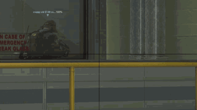 in case of emergency break glass is written on a wall