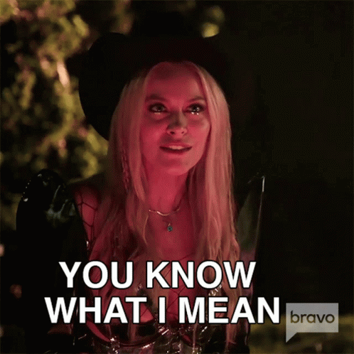 You Know What I Mean Real Housewives Of New York GIF - You Know What I Mean Real Housewives Of New York Feel Me GIFs