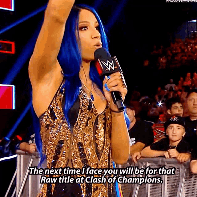 Sasha Banks Clash Of Champions GIF