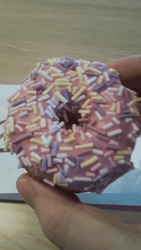 Mcdonalds Sprinkle Lil Donut GIF - Mcdonalds Sprinkle Lil Donut Donuts GIFs