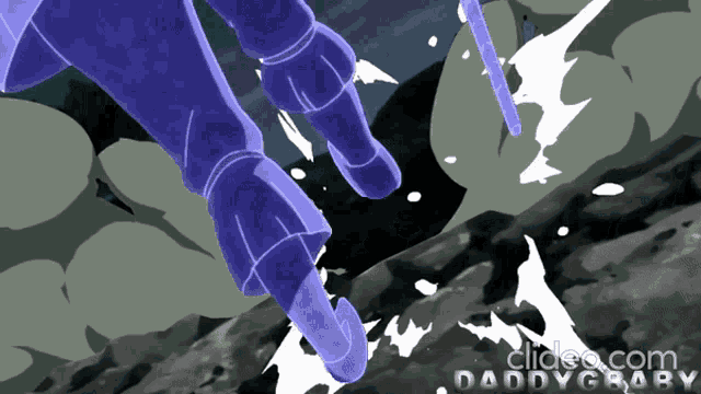a picture of a person 's hand with the words daddybaby on the bottom right