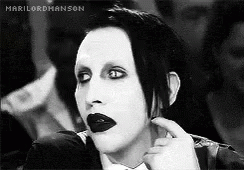 Marilyn Manson Bored GIF - Marilyn Manson Bored Unimpressed GIFs