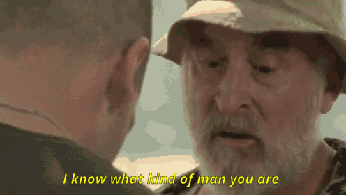 Dale Walking Dead GIF - Dale Walking Dead I Know What Kind Of Man You Are GIFs