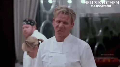 No Way GIF - Gordon Ramsay Hells Kitchen Hell No No Frickin Way GIFs