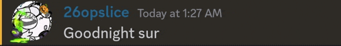 a screenshot of a chat with the name 26opslice