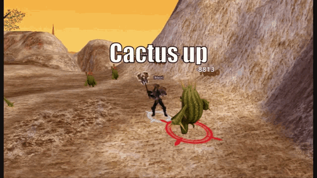 Cactus Runes Of Magic GIF - Cactus Runes Of Magic GIFs