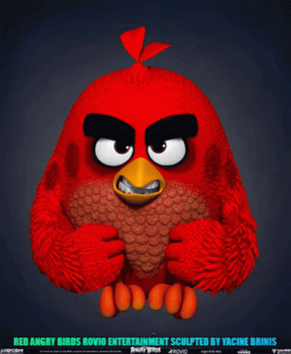 Red Angry Birds GIF - Red Angry Birds Rovio GIFs