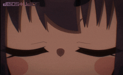 a close up of a girl 's eyes with the words jeiostudio written below it