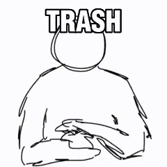 Trash Trash Can GIF - Trash Trash Can Your Opinion GIFs