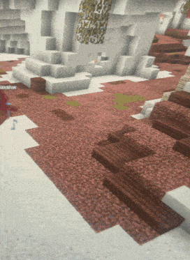a screenshot of a minecraft game with the name maxshw on the bottom right