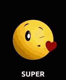 Super Emoji Kiss GIF - Super Emoji Kiss Muah GIFs