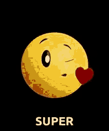 a yellow smiley face with a red heart coming out of it 's mouth .