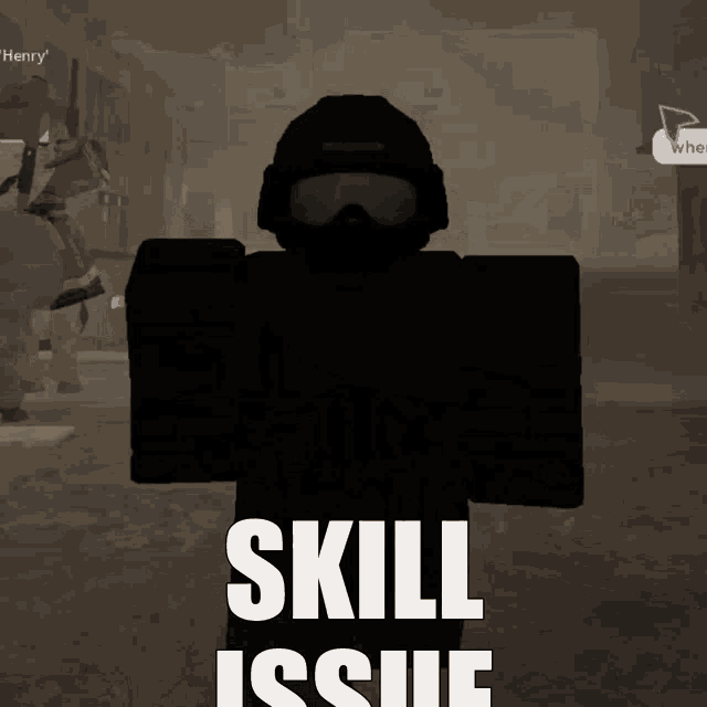 Skill Issue GIF