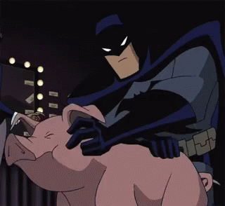 Batman Pig GIF - Batman Pig GIFs