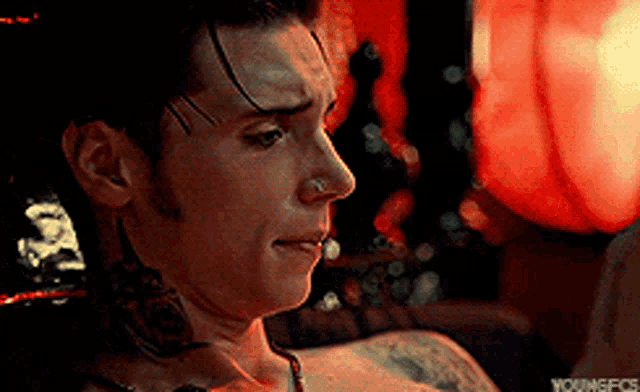 Andy Black Tender Moment GIF - Andy Black Tender Moment Passionate GIFs