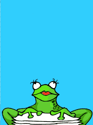 a frog holds up a sign that says lo siento