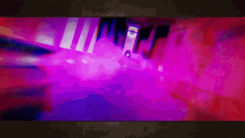 a purple background with a few letters that say ' i ' on it