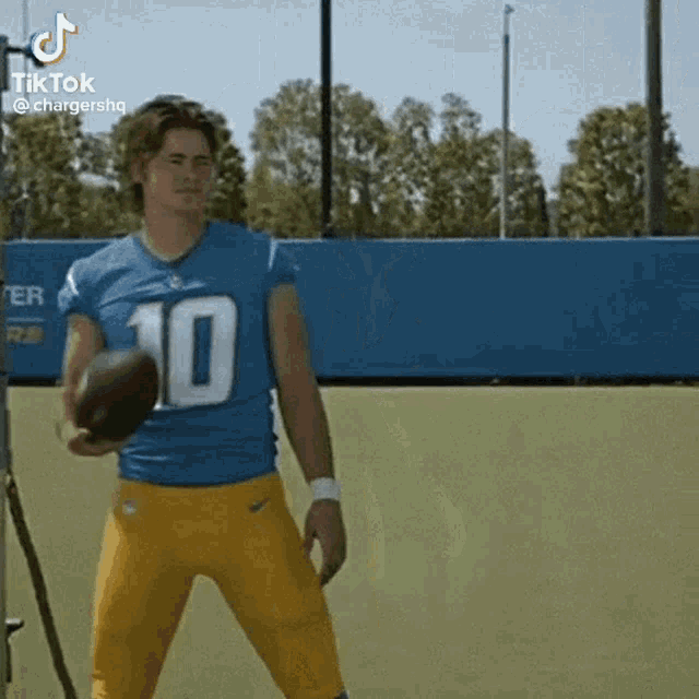Justin Herbert Chargers GIF - Justin Herbert Chargers GIFs
