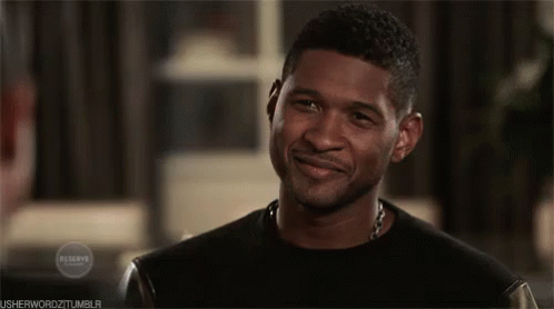 Usher Nodding GIF - Usher Smile GIFs