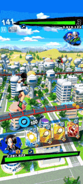 a screenshot of a game with the number 141 on the top left