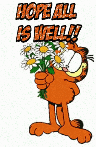 Hope All Is Well Garfield GIF