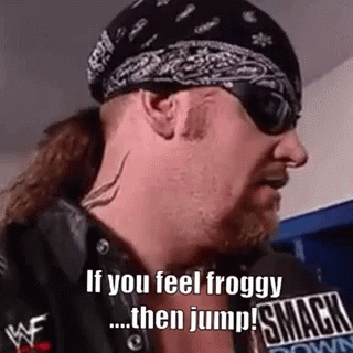 Wwe Undertaker GIF - Wwe Undertaker Froggy GIFs