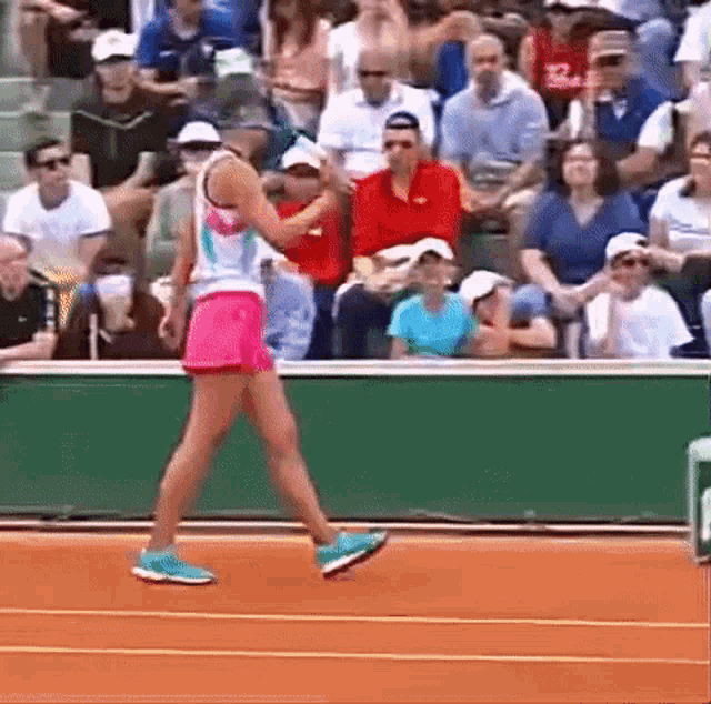 Irina Camelia Begu Racquet Bounce GIF - Irina Camelia Begu Racquet Bounce Tennis Racket GIFs