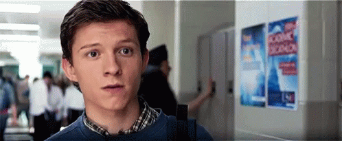 Tom Holland Stare GIF - Tom Holland Stare Look GIFs