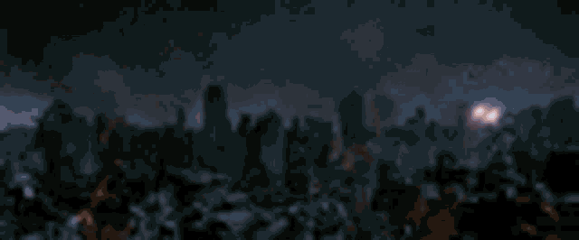 a blurred image of a lightning bolt coming out of the sky