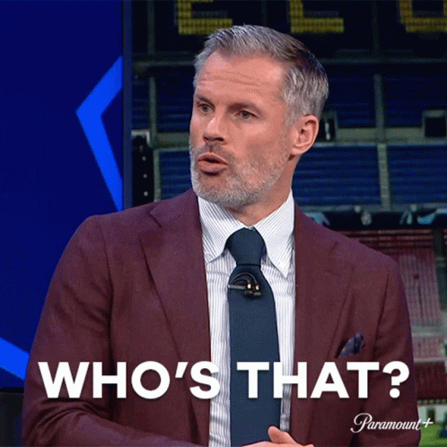 Whos That Jamie Carragher GIF - Whos That Jamie Carragher Champions League GIFs