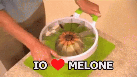 Melone Frutta Cibo Buono Tagliare GIF - Melon Fruit Food GIFs