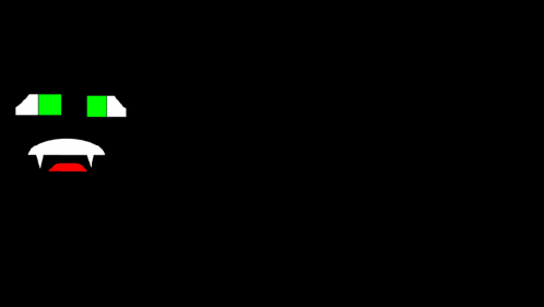 a drawing of a person holding a sword and a kite with smiley faces