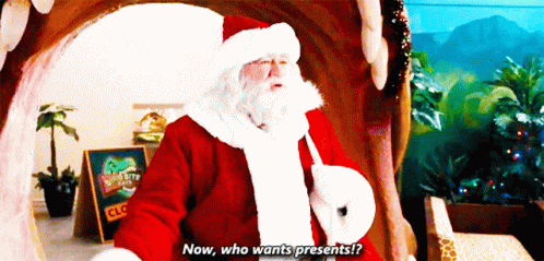 Power Rangers Santa GIF - Power Rangers Santa Now Who Wants Presents GIFs