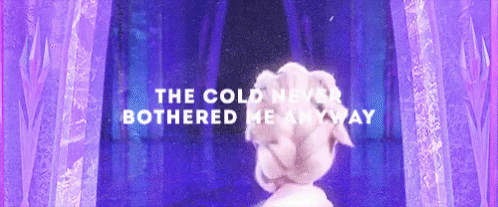 The Cold Never Bothered Me... GIF - Let It Go Elsa Frozen GIFs