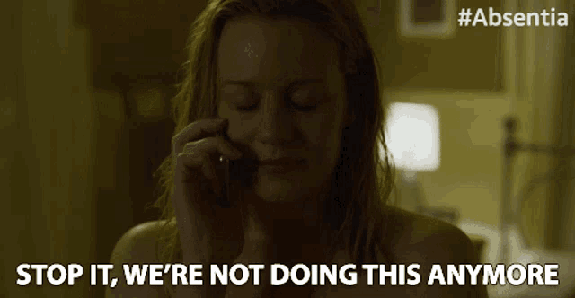 Stop It Were Not Doing This Anymore Cara Theobold GIF - Stop It Were Not Doing This Anymore Cara Theobold Alice Durand GIFs