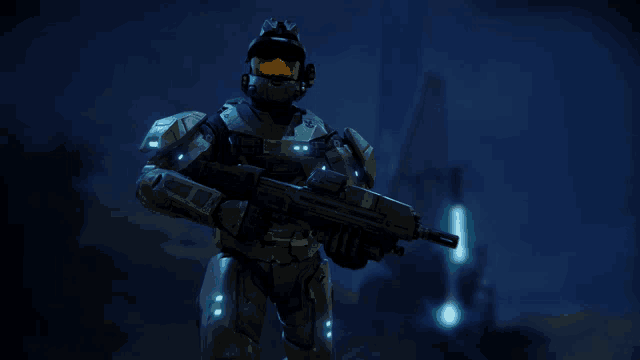 a video game character with a helmet that says ' sd ' on it