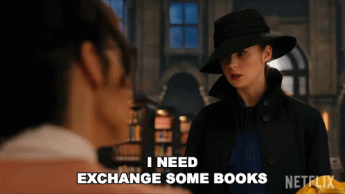 I Need Exchange Some Books Sam GIF - I Need Exchange Some Books Sam Karen Gillan GIFs