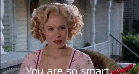 You Are So Smart GIF - Kristen Bell Smart You Are So Smart GIFs
