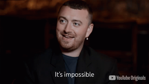 Its Impossible Sam Smith GIF - Its Impossible Sam Smith Released GIFs