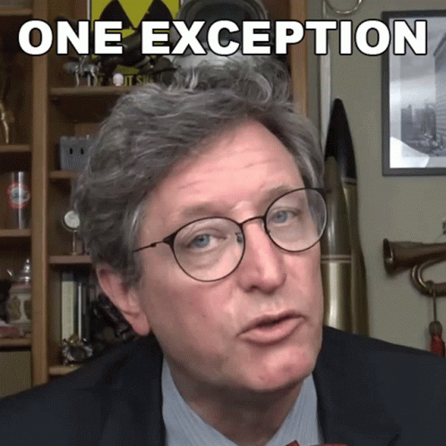 One Exception Lance Geiger GIF - One Exception Lance Geiger The History Guy GIFs