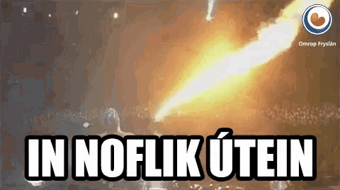 a picture of a fire coming out of someone 's mouth and the words in noflik utein
