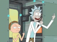 Rick And Morty Yes GIF - Rick And Morty Yes Fingers GIFs
