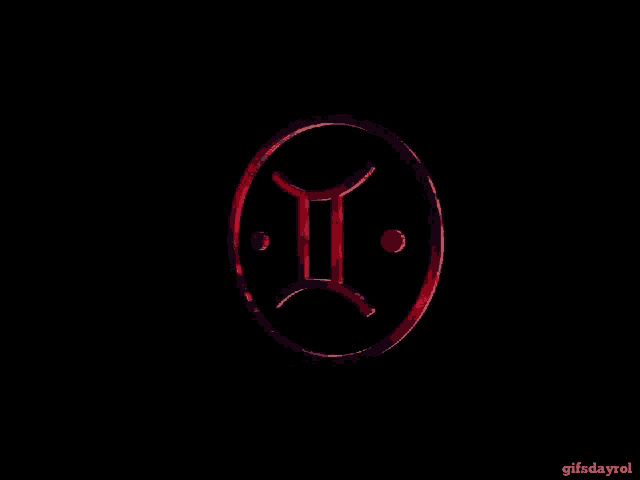 a black background with a red circle and the words gifsdayrol on the bottom