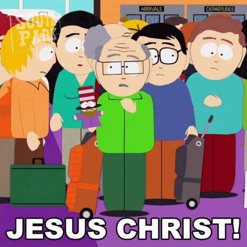 Jesus Christ Herbert Garrison GIF - Jesus Christ Herbert Garrison South Park GIFs