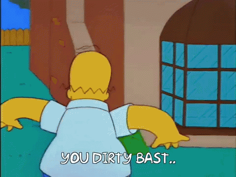 Homer Simpsons GIF - Homer Simpsons You Dirty Bas GIFs