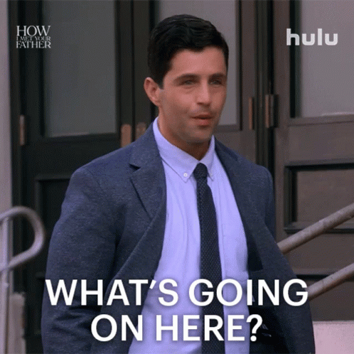 Whats Going On Here Drew GIF - Whats Going On Here Drew How I Met Your Father GIFs