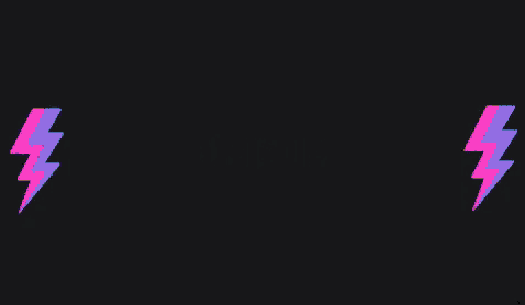 the word marcomm is on a black background with lightning bolts